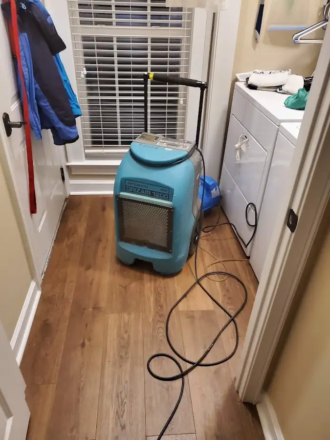 Commercial dehumidifier deployed for Flood Damage Cleanup in River Ridge